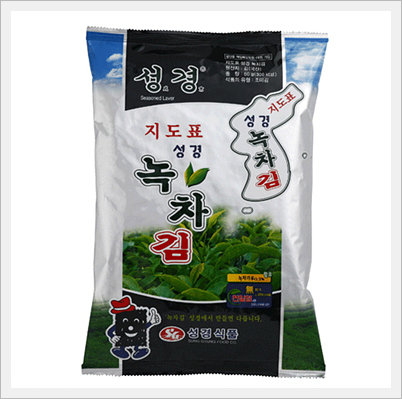 Jidopyo SungGyung Greentea Seasoned Laver  Made in Korea